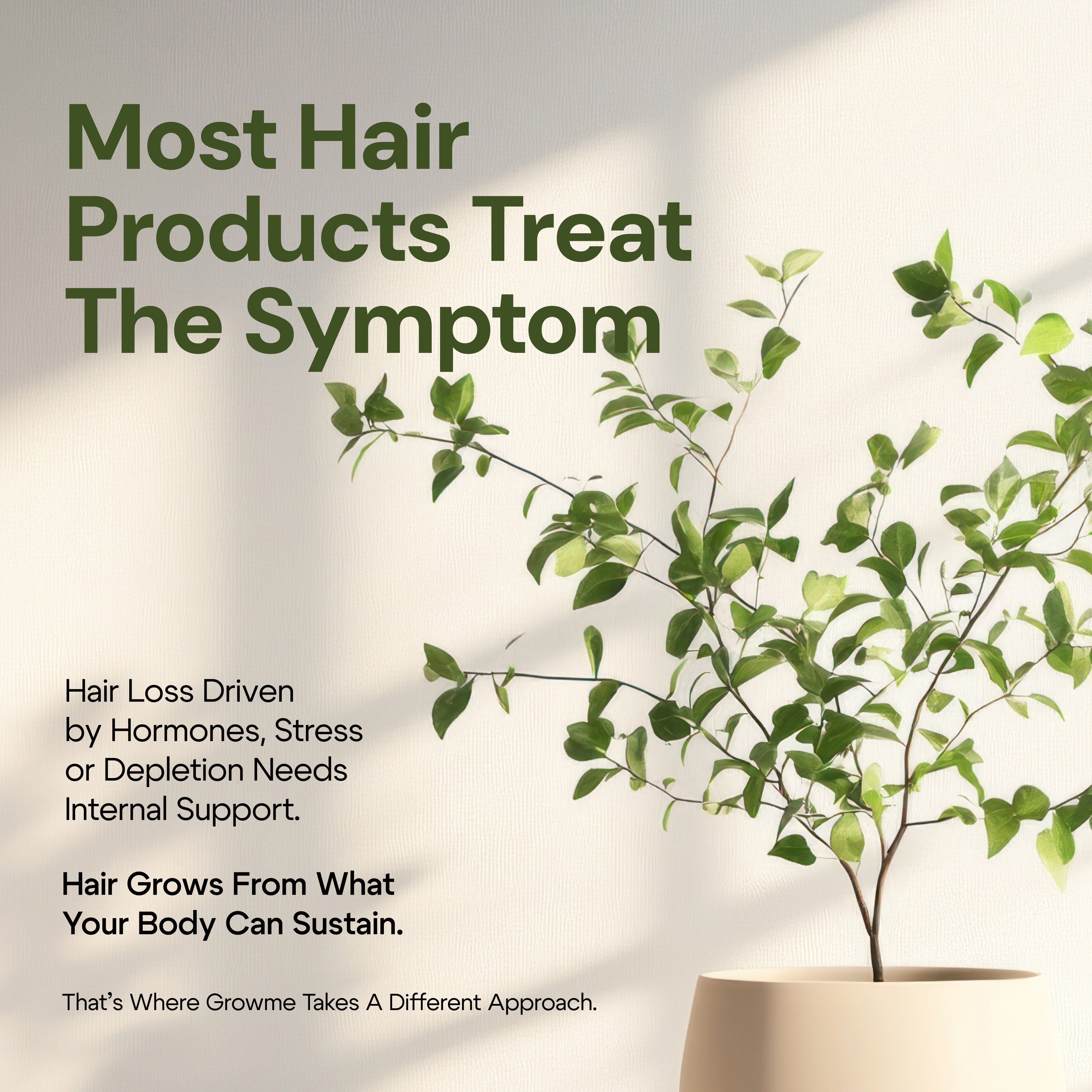 GrowMe - For Thicker Hair. Less Shedding. Real Results.