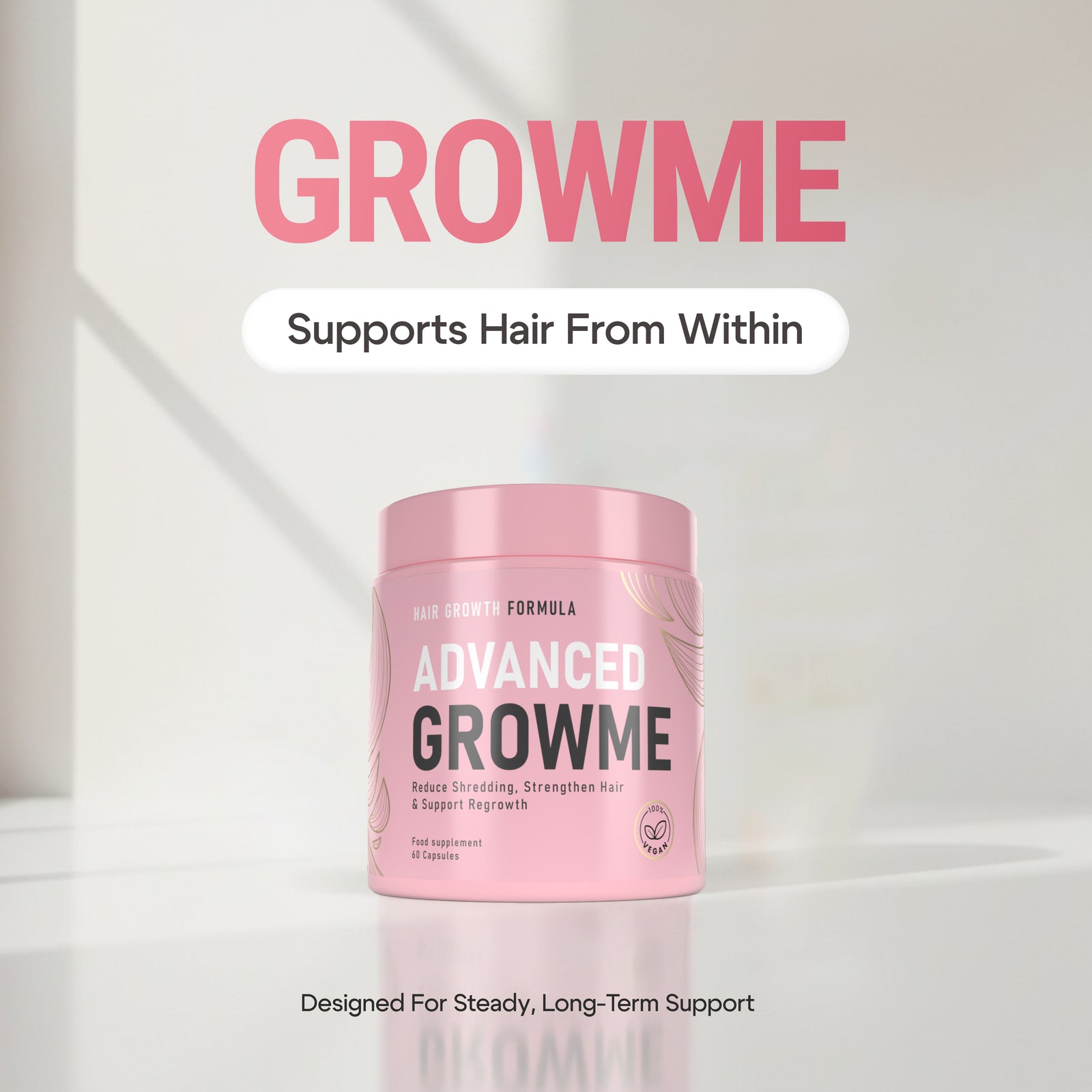 GrowMe - For Thicker Hair. Less Shedding. Real Results.